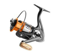 EXQUIMEUBLE High Precision Fishing Reel Wheel Alloy Ultra-thin Body Design and Comfortable Grip, Pressure Resistant Fishing Wheel for Sea and Boat Rods