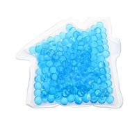 EXQUIMEUBLE House-shaped Gel Ice Bag Reusable Cooling Compress for Face Eyes Beauty Treatments Travel-friendly Design for