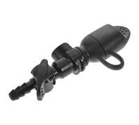 EXQUIMEUBLE Hydration Bladder Bite Valve Replacement with Antifreeze Valve and High Flow Rate, Silicone and Tpe Material Mouthpiece Kit with Dust Cover for Cycling and Hiking in Cold Weather