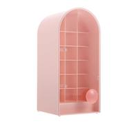 EXQUIMEUBLE Lipstick Organizer Box Makeup Display Rack Lipstick Holder for Easy Access and Space-saving Storage for Dresser and Bathroom Use