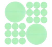 EXQUIMEUBLE Luminous Table Tennis Balls 40mm 50pcs PP for Night Games | Ping Pong Balls Emit Green Light in Darkness, Reusable Lightweight Set for Parks and Birthday Party Use