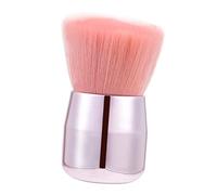 EXQUIMEUBLE Makeup Brush Portable Multi-function Blusher and Powder Brush for Daily and Soft Man-made Elegant Handle