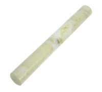 EXQUIMEUBLE Marble Jade Rolling Pin 21cm Small Non-Stick Dough Roller Pin for Dumpling Wrappers Pizza and Cookie Baking Kitchen Tool Natural Color Variations