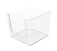 EXQUIMEUBLE Multipurpose Plastic Book Storage Box for Home and Classroom Small U Shaped Organizer Container and Stylish Paper Bookshelf Compact Student Book Keeper