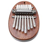 EXQUIMEUBLE Portable Mini Kalimba Key Thumb Piano Wooden Musical Instrument Finger Piano for Beginners Practice Kalimba at Home
