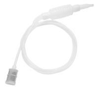 EXQUIMEUBLE Red Wine Filter Tubing Plastic Syphon Tube Hose Food Grade 6.6Ft Clear Reusable for Bottling Kitchen Wine Transfer 1 Set