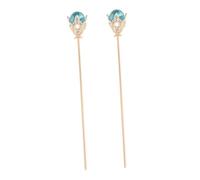 EXQUIMEUBLE Retro Hairpin Vintage Metal Hair Sticks Decorative French Hair Pin for Ladies Updo Chignon Pins