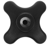 EXQUIMEUBLE Rubber Crutch Tip Replacement for Walking Cane and Trekking Pole Skid Protection, Prevents Sinking into Mud Or Snow, Sturdy Black Rubber for Hiking and Trekking