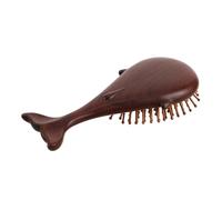 EXQUIMEUBLE Sandalwood Wooden Scalp Massager Comb Wide Tooth Detangling Brush for Wet Dry Hair Natural Hair Detangler with Gentle Exfoliation and Travel-Friendly Design for Women and Men