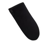 EXQUIMEUBLE Self Tanning Mitt Gloves Black Flocked Material Even Lotion Application for Sunless Tanning at Home Back and Body Use