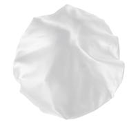 EXQUIMEUBLE Shower Cap for Women Large Hair Cover with Elastic Band Soft Lightweight Bathing Shower Hat for Home Travel Cooking Protects Hair From Getting Wet