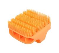EXQUIMEUBLE Silicone Bath Scrubber Brush for Deep Cleansing Versatile Back Scratcher for Men Compact Lightweight Design for Convenient Home Travel Use Body Massage Bath Cleaning Tool