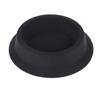 EXQUIMEUBLE Silicone Bubble Bowl Shaving Soap Bowl for Men Large Capacity Thick Material Foam-Making Black Suitable for Barber and Home Use