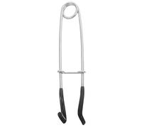 EXQUIMEUBLE Stainless Steel Fish Mouth Opener and Jaw Spreader with Spring Mechanism, Multifunctional Fishing Tool for Saltwater Use, Efficient Fish Hook Remover and Caught Bass Holder