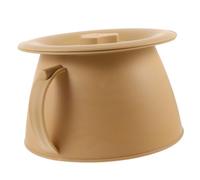 EXQUIMEUBLE Unisex Portable Potty Thickened Urinal Basin Lid Plastic Bedpan for Boys and Girls Elderly Pregnant Women Easy to Clean