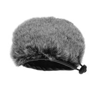 EXQUIMEUBLE Windproof Pop-up Shield Plush Microphone Cover Sleeve for Microphones Supple Plush Cover Windscreen Protector