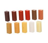 EXQUIMEUBLE Wood Flooring Repair Wax Block Durable Paraffin Putty for Furniture Scratch and Floor Crack Filling Melt Application for Laminate and Hardwood Surface Restoration