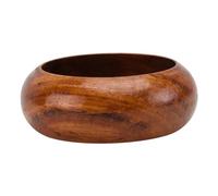 EXQUIMEUBLE Wooden Bowl Shaped Incense Burner Gourd Holder for Home Office Tea Meditation Aromatherapy and Yoga Decor