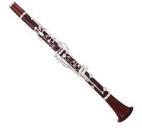 Exquisite 18-key Clarinet In Bb Mahogany Body With Silver-plated Keys And Box Clarinet Musical Instruments