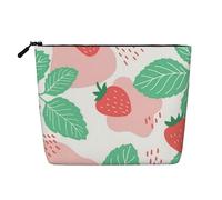 Exquisite Botanical Flowers Large Capacity Women's Makeup Bag, Portable, Travel Essentials Cosmetic Bag