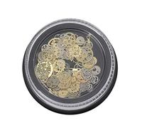 Exquisite Cogs Gear Resin Fillers Metal Steampunk Pendant Filling Charms For UV Handicrafts Making Cake Equipment