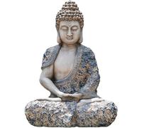 Exquisite Design Sitting Buddha Statue Courtyard Balcony Garden Terrace More Than Landscape Villa Furnishings Buddha Figurine Zen Sculpture Artwork
