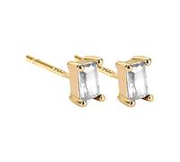 Exquisite Earrings Simple And Small Fresh Zircon Female Ear Stud Temperament Light Ear Bone Stud For Women A Earrings for Girls (B, One Size)