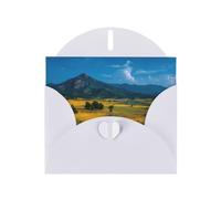 Exquisite Endless Prairie Greeting Card With White Envelope Suitable For Various Celebratory Occasions Use