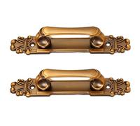 Exquisite European Zinc Alloy Door Pull Handle for Most Furniture Styles Long Lasting and 2Pcs Set Suitable for Doors and Cabinets More Than 15mm Thick