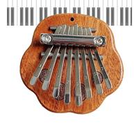 Exquisite Finger Thumb Piano, Portable Finger Piano, 8 Key Marimba Music Pendant, Musical Instrument for Children, Children, Beginners