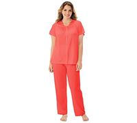 Exquisite Form Women's Coloratura Pajama Set, Passion, 1x