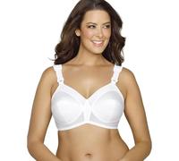 Exquisite Form Women's Fully Original Full Support Bra Coverage, Opaque, White, 36D