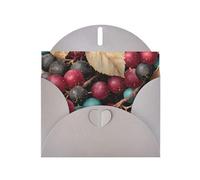 Exquisite Fruit Of The Night Greeting Card With Gray Envelope Suitable For Various Celebratory Occasions Use