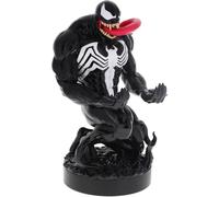 Exquisite Gaming Cable Guy: Phone/Controller Holder - Marvel Venom, Includes a 4 Foot Charging Cable, Heavy Duty PVC Statue and Sturdy Base to Hold Your Stuff without Tipping Over