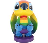 Exquisite Gaming Cable Guys: Lilo & Stitch Rainbow Stitch Mobile Phone & Gaming Controller Holder - Disney Figure