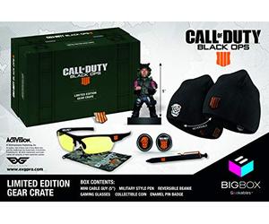 Exquisite Gaming Call Of Duty: Black Ops 4 Gear Crate | Limited Edition Collectible Loot Box
