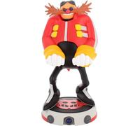 Exquisite Gaming: Sonic The Hedgehog: Dr. Eggman - Cable Guys Original Controller & Phone Holder, Collectible Device Stand, Officially Licensed Figure