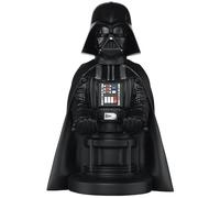 Exquisite Gaming: Star Wars: Darth Vader - Original Mobile Phone & Gaming Controller Holder, Device Stand, Cable Guys, Licensed Figure (Multi-colored)