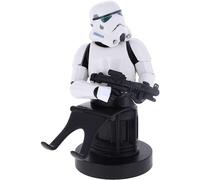 Exquisite Gaming: The Mandalorian: Imperial Stormtrooper -Star Wars Mobile Phone & Gaming Controller Holder, Device Stand, Cable Guys, Licensed Figure