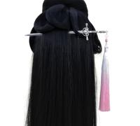 Exquisite Hairpin Adorned With Tassels Artistic Hair Stick With Tassels Stylish Hairpin Charm For A Elegant Statement