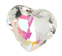 Exquisite Heart Prism Ornaments, Crystal Clear Reflective Hanging Pendant for Christmas Decoration and Photography (Iridescence Pattern)