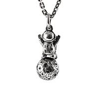Exquisite Jewellery,Pendant Necklaces, Men's S Astronaut Fashion Astronaut Pendant Necklace + Chain 70 cm