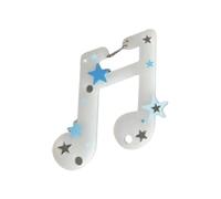 Exquisite key chain pendant music note decoration pendant everyday essential unique fashion accessory for adding fashionable appeal, フリーサイズ