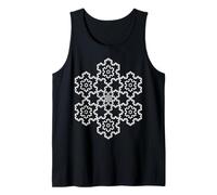 Exquisite Koch Snowflake Fractal Geometry Shapes Mania Tank Top
