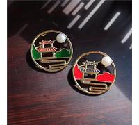 Exquisite Lapel Pin,Fashion Jewelry, Badge Brooch Lapel Pin Classical Chinese Style National Trend Pearl With Sweater Small Suit Jacket Coat Accessories(Green)