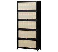 Exquisite Large-Capacity Shoe Cabinet with Smart Design, Showcasing Oriental Aesthetics for Organized Shoe Storage