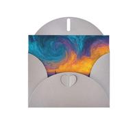 Exquisite Lonely Boat Greeting Card With Gray Envelope Suitable For Various Celebratory Occasions Use