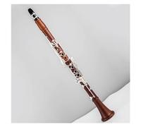 Exquisite Mahogany Body Silver-plated Keys 17-key Woodwind Instrument In Bb Key Clarinet Musical Instruments