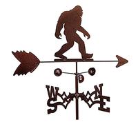 Exquisite Metal Weather Vane Ornament Decorative Weathervanes, Farm Stainless Steel Home Wind Direction Indicator, Outdoor Roof Garden Mount Yard Roofs Measuring Tools