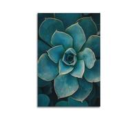Exquisite Modern Family Photo Album Artwork-Canvas Wall Art Picture Print Minimalist Botanical Poster Succulent Plant Close - Up